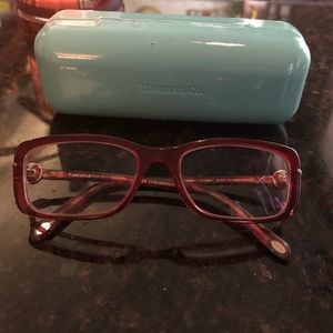 Tiffany & Co. Red Eye Prescription Glasses